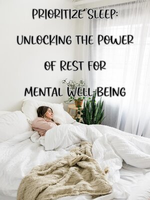 cover image of Prioritize Sleep